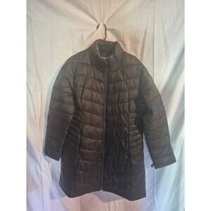 PUFFER COAT JACKET Unisex SIZE XL Zip Down Made From Kirkland Wil Keep You Warm